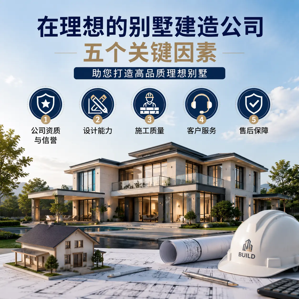 在 湖北 找到理想别墅建造公司的五个关键因素