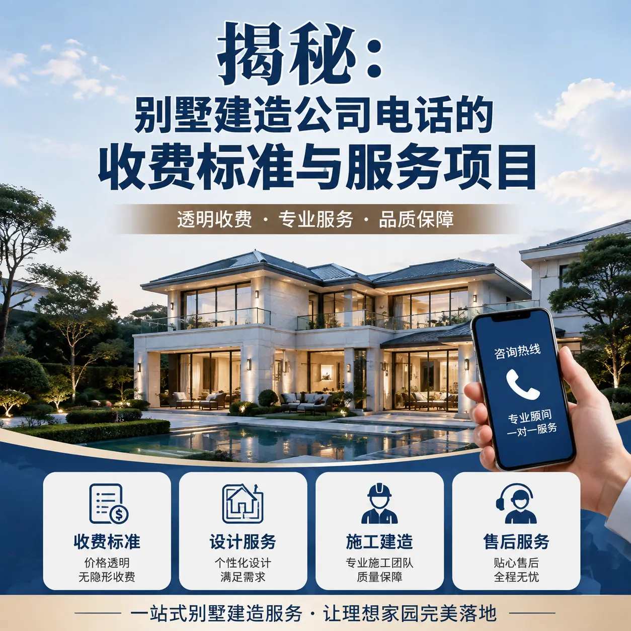 揭秘：湖北别墅建造公司电话的收费标准与服务项目