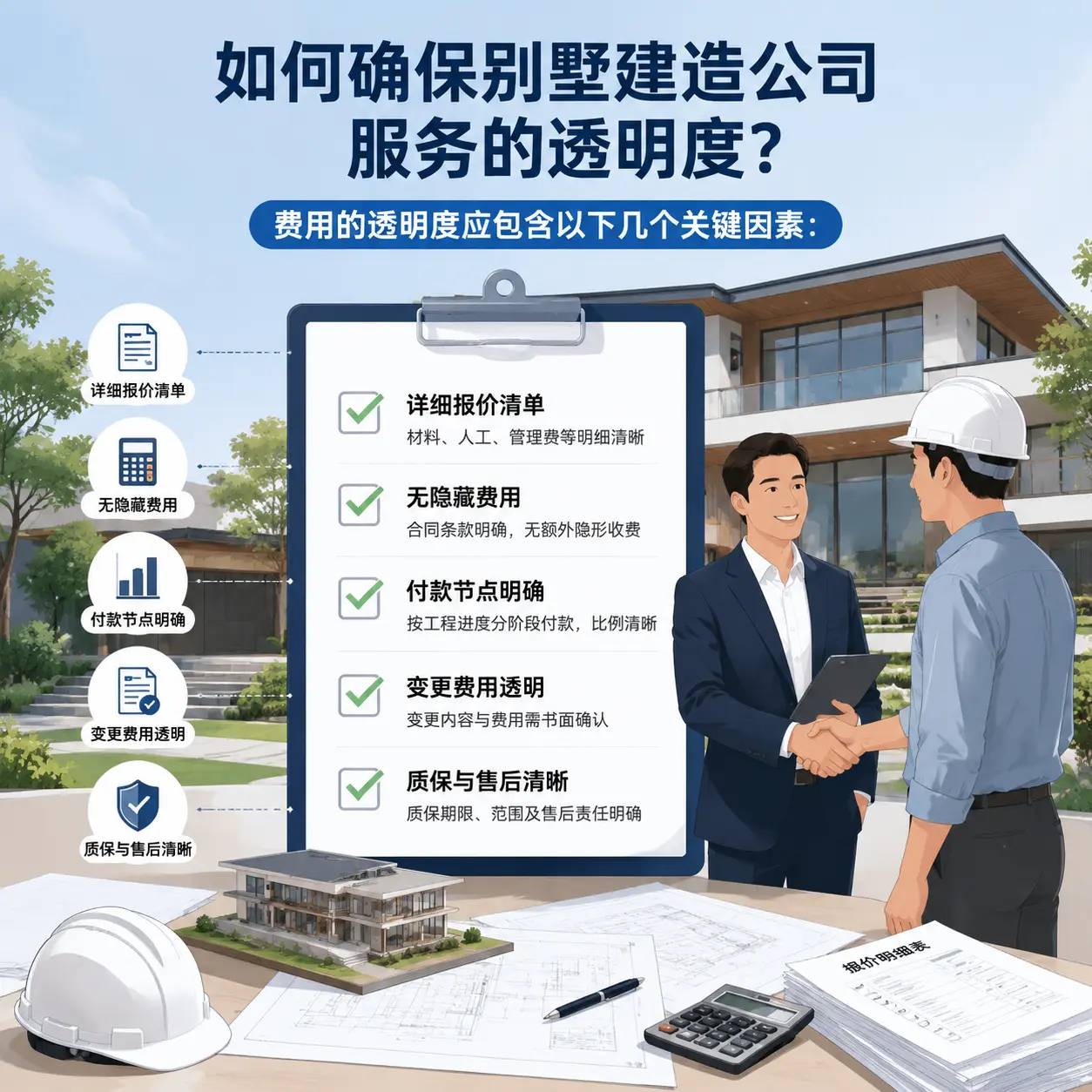 在 湖北 如何确保别墅建造公司服务的透明度?