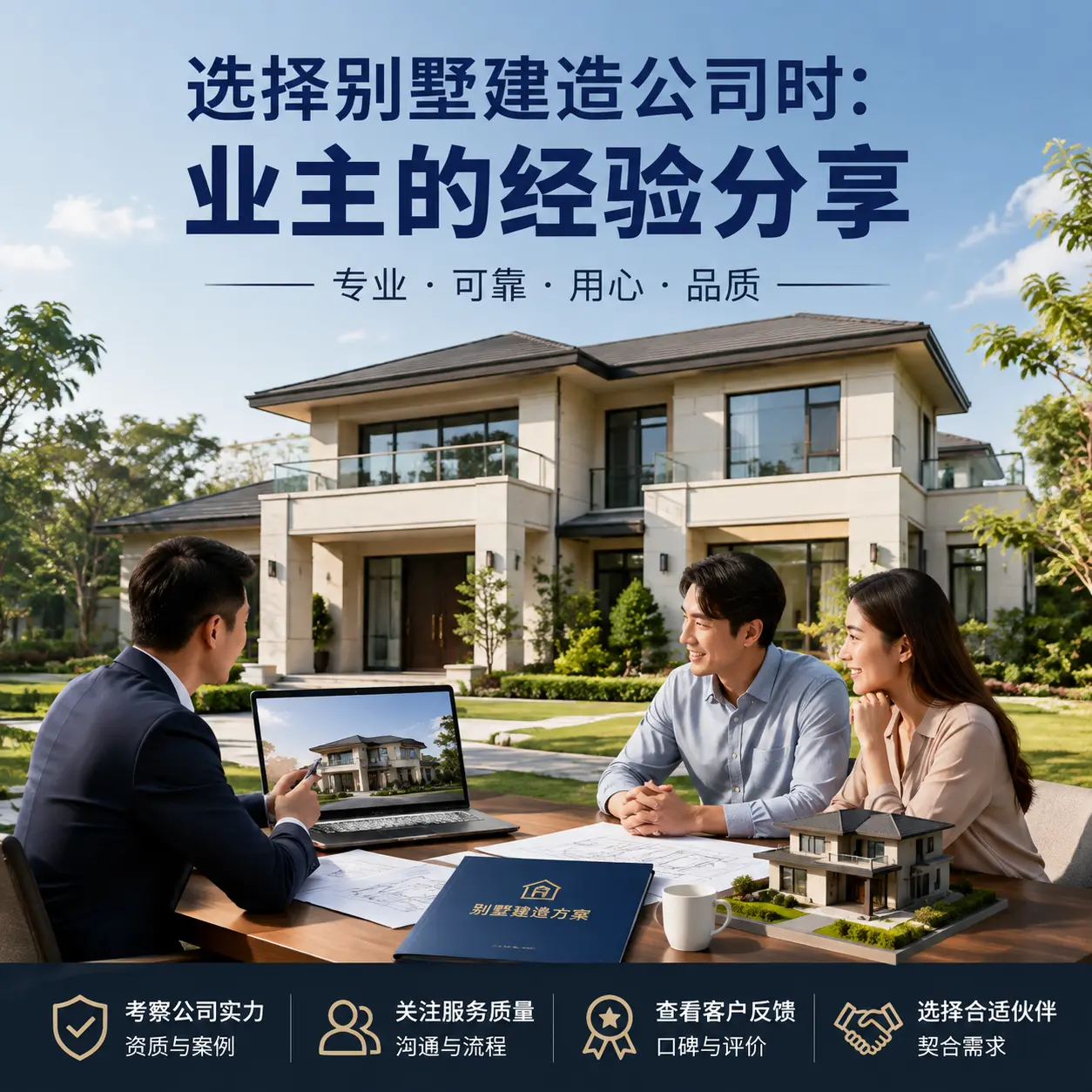 选择别墅建造公司时： 湖北 业主的经验分享
