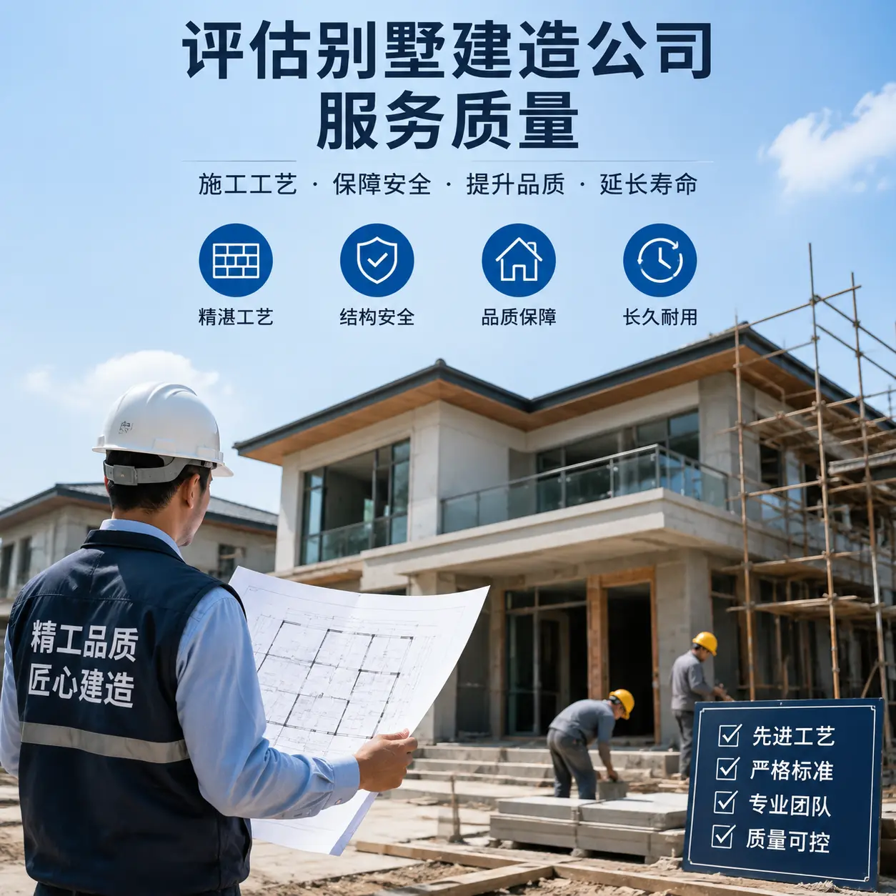 如何评估 湖北 别墅建造公司的服务质量？