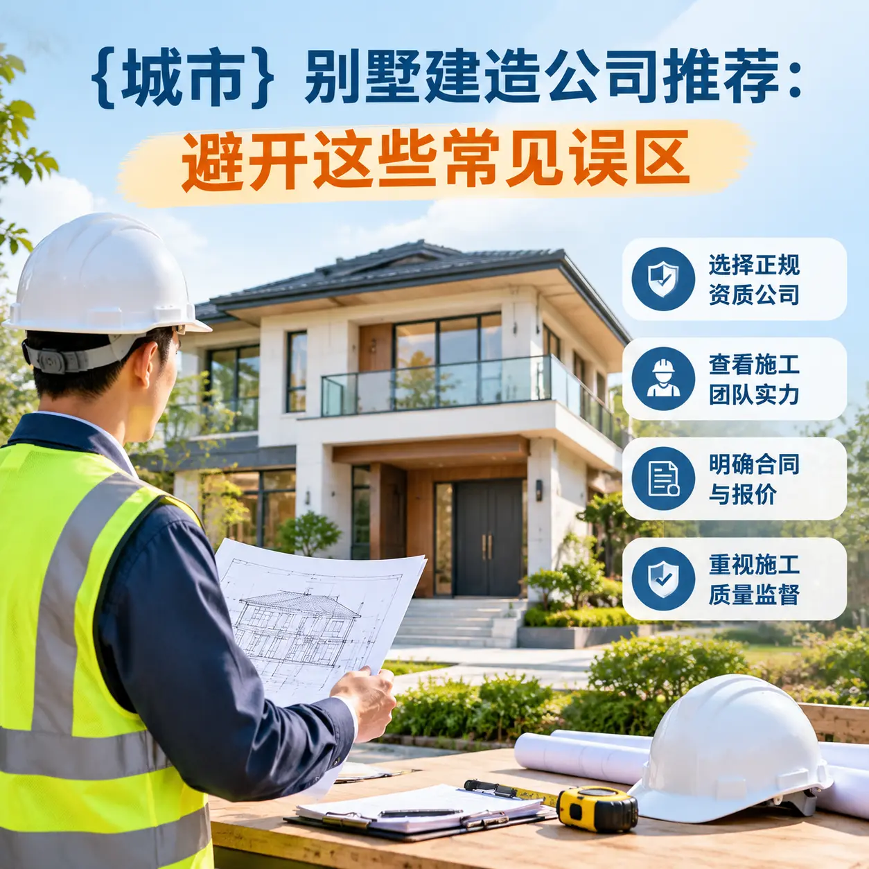 湖北 别墅建造公司推荐:避开这些常见误区