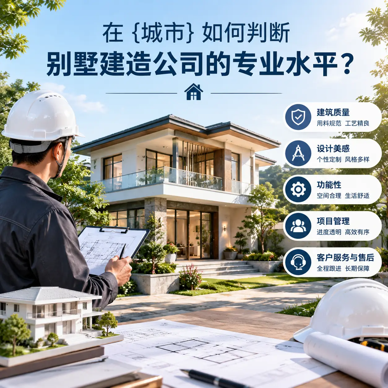 在 湖北 如何判断别墅建造公司的专业水平？
