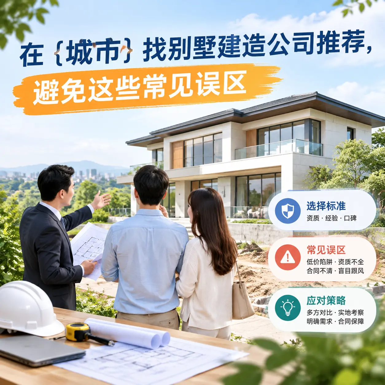 在 湖北 找别墅建造公司推荐，避免这些常见误区