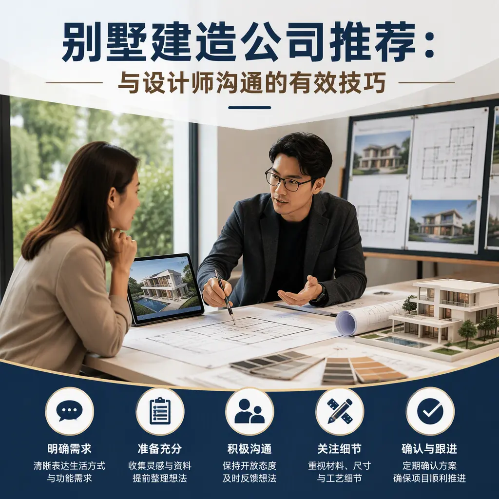 别墅建造公司推荐：与设计师沟通的有效技巧在 湖北