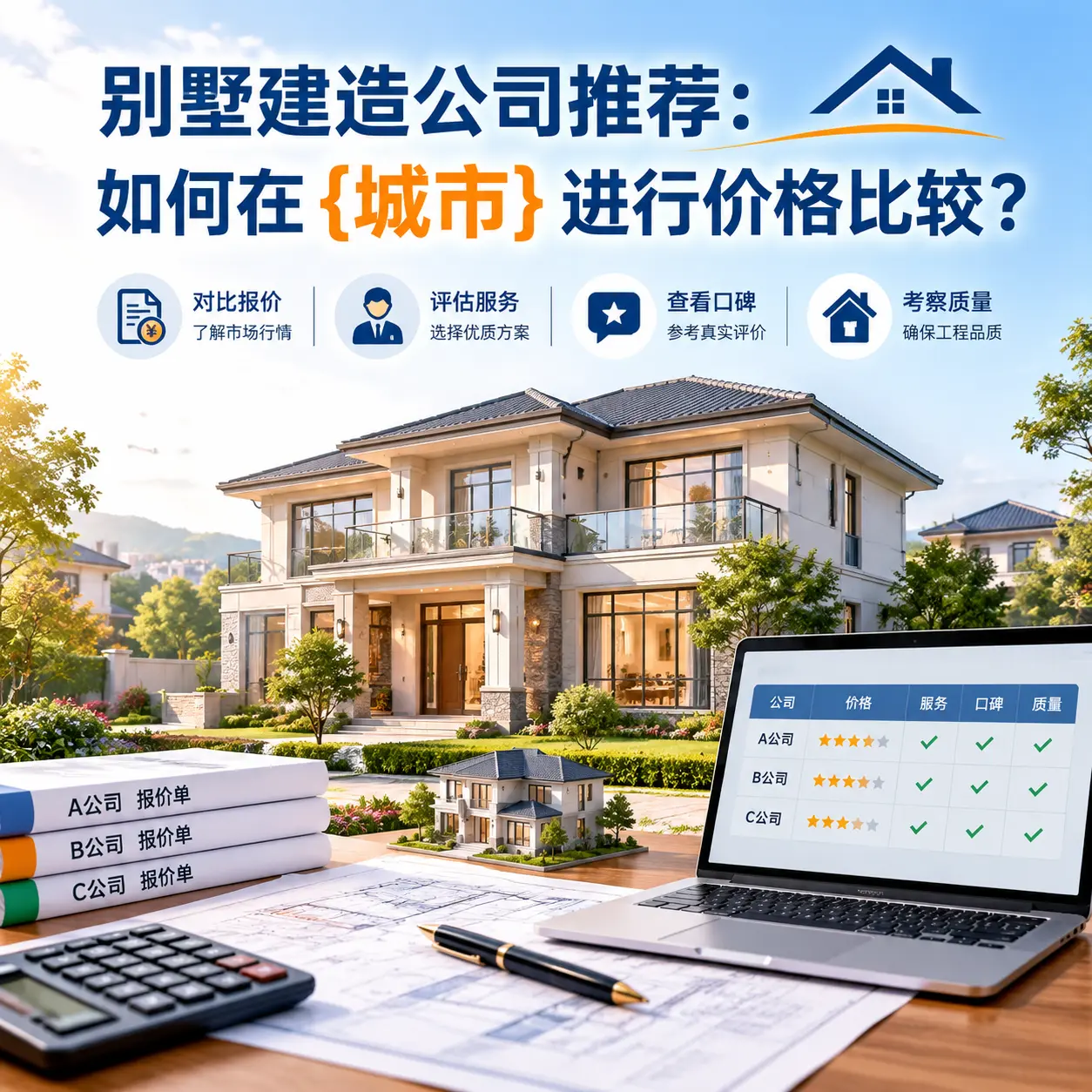 别墅建造公司推荐：如何在 湖北 进行价格比较？