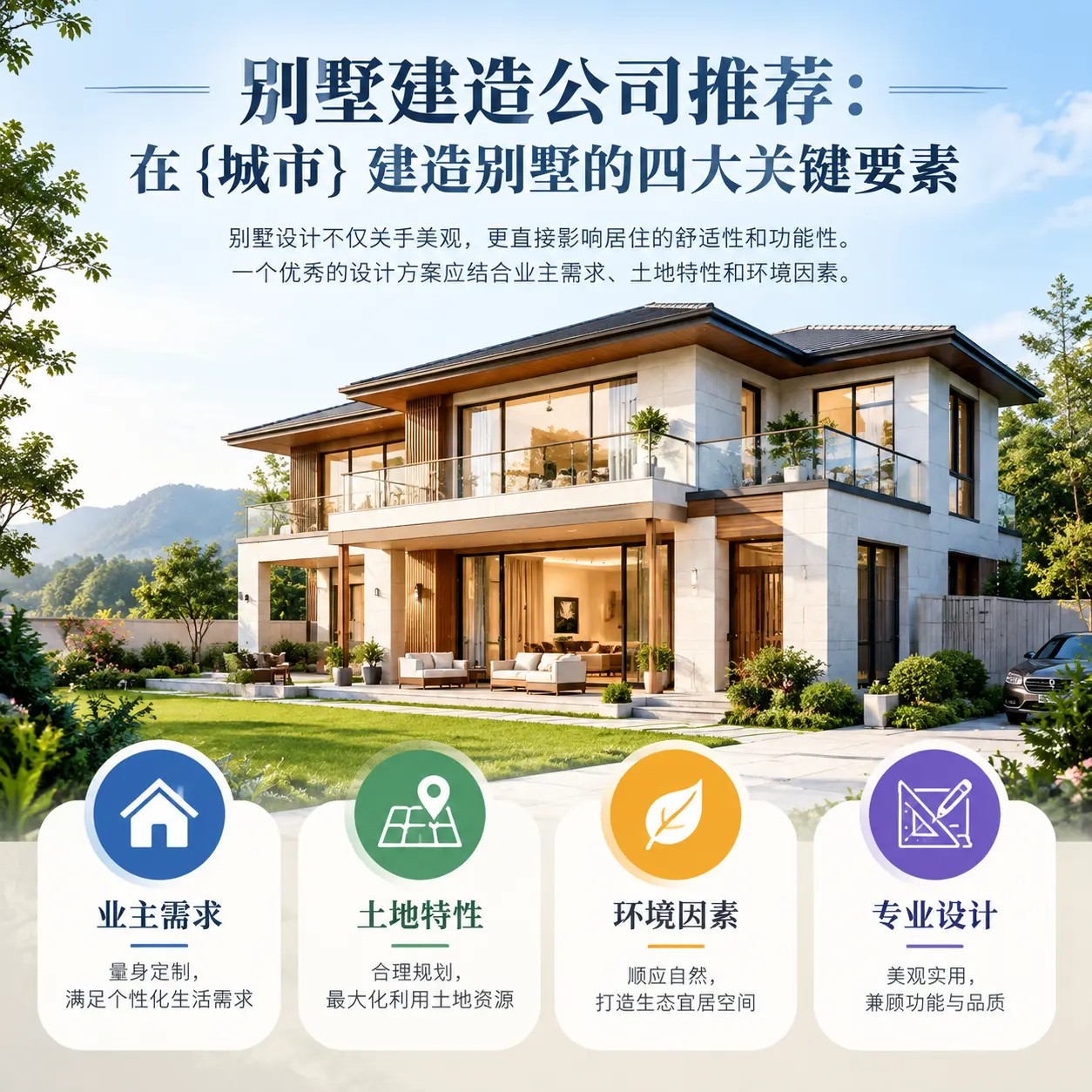 别墅建造公司推荐:在 湖北 建造别墅的四大关键要素