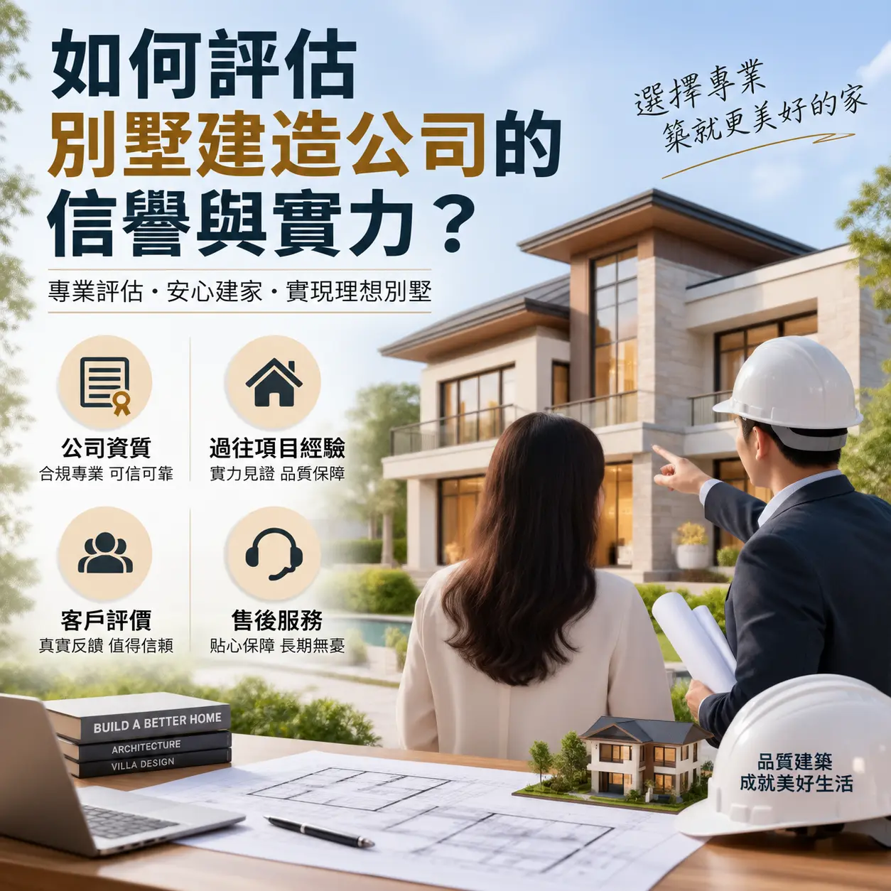如何评估 湖北 别墅建造公司的信誉与实力？