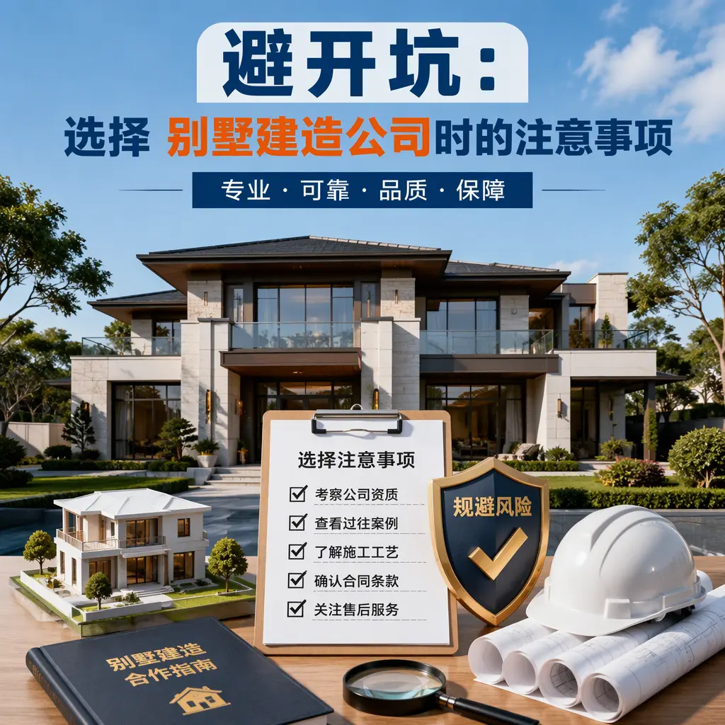 避开坑：选择 湖北 别墅建造公司时的注意事项