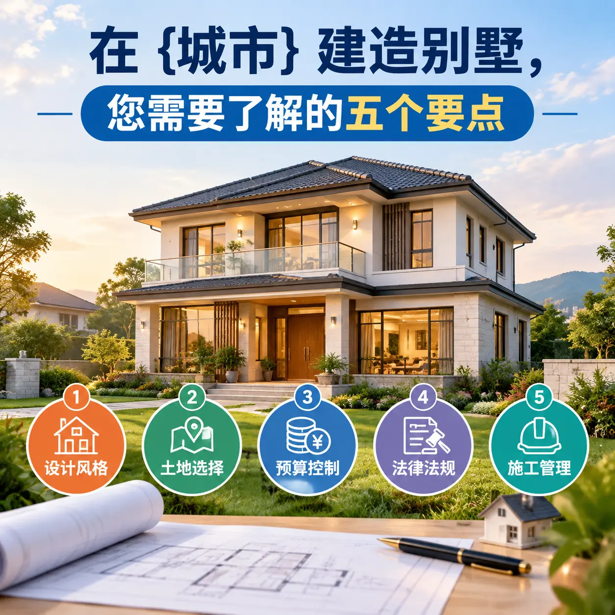 在 湖北 建造别墅,您需要了解的五个要点