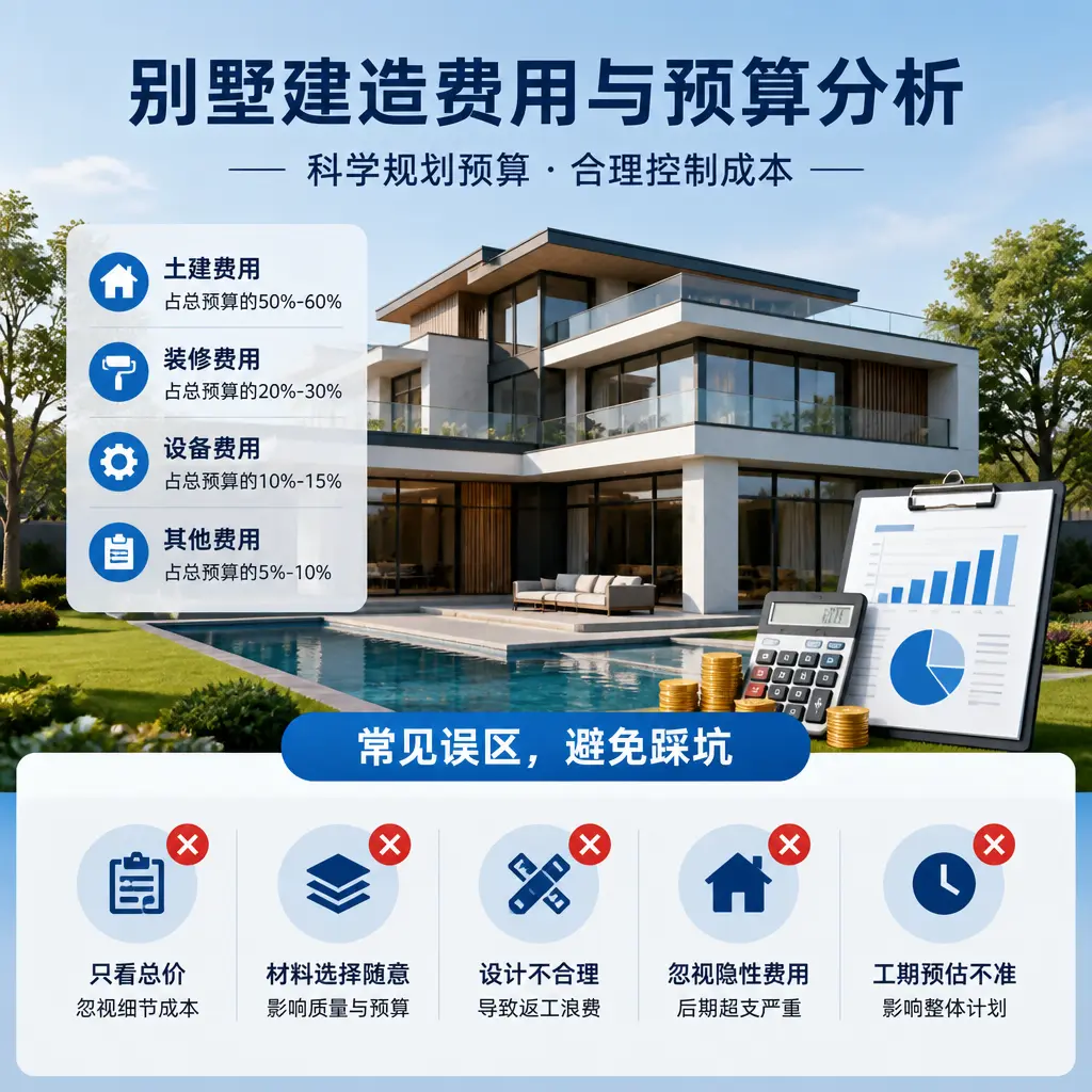 别墅建造公司推荐: 湖北 建造别墅的费用与预算分析