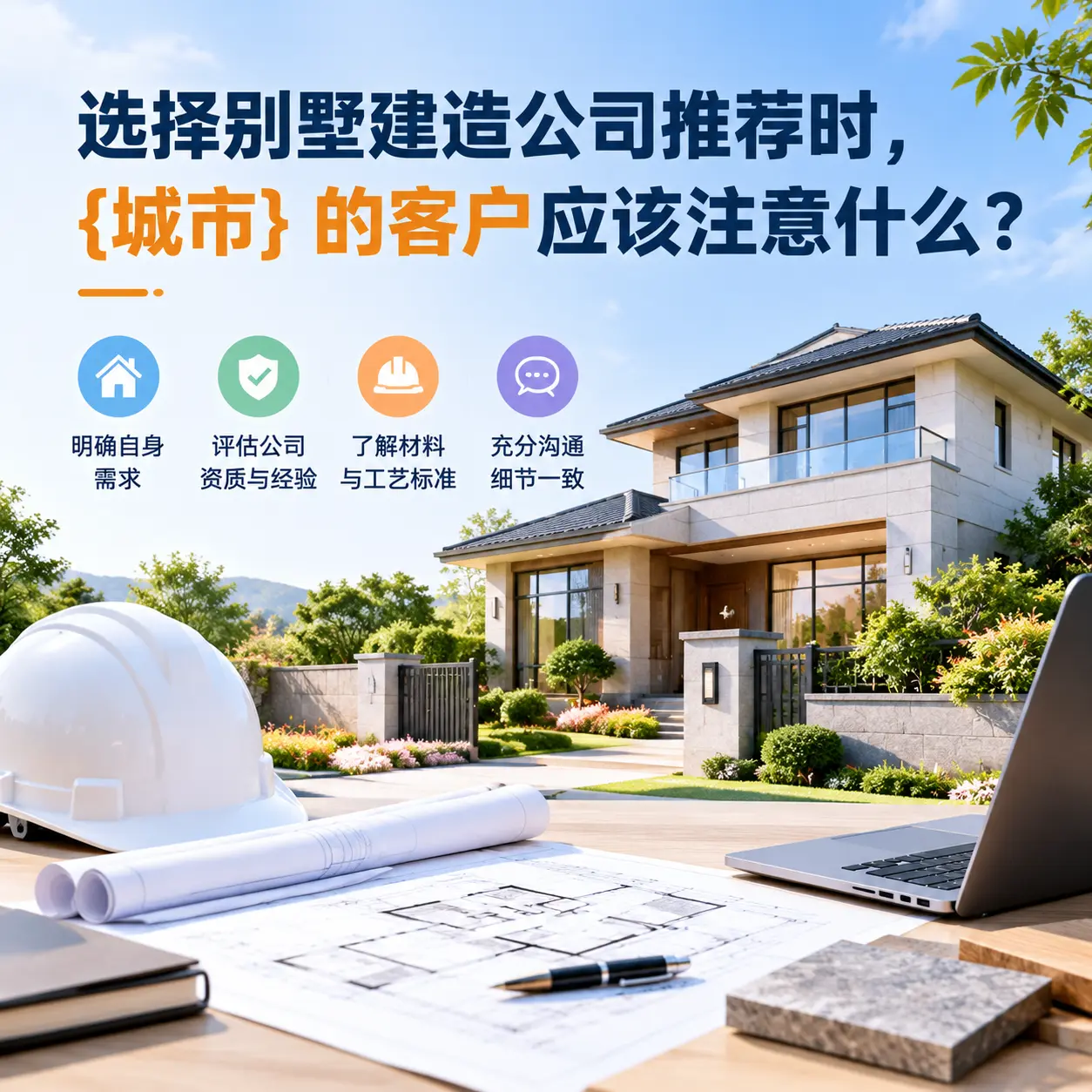 选择别墅建造公司推荐时,湖北 的客户应该注意什么?