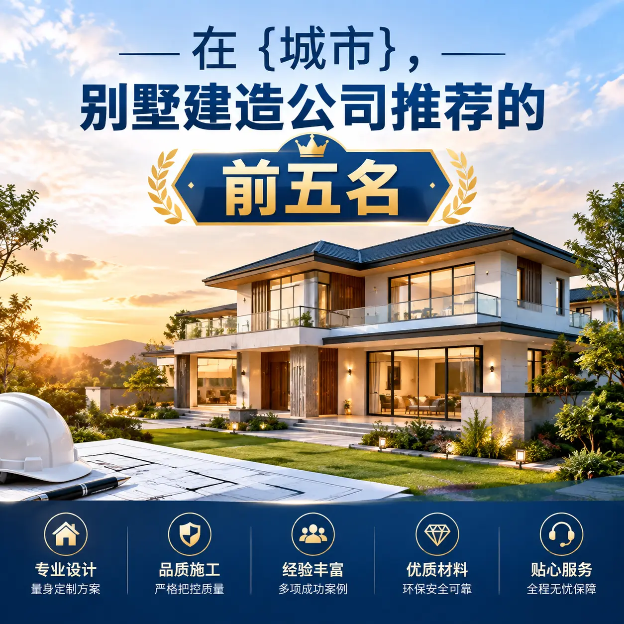 在 湖北，别墅建造公司推荐的前五名