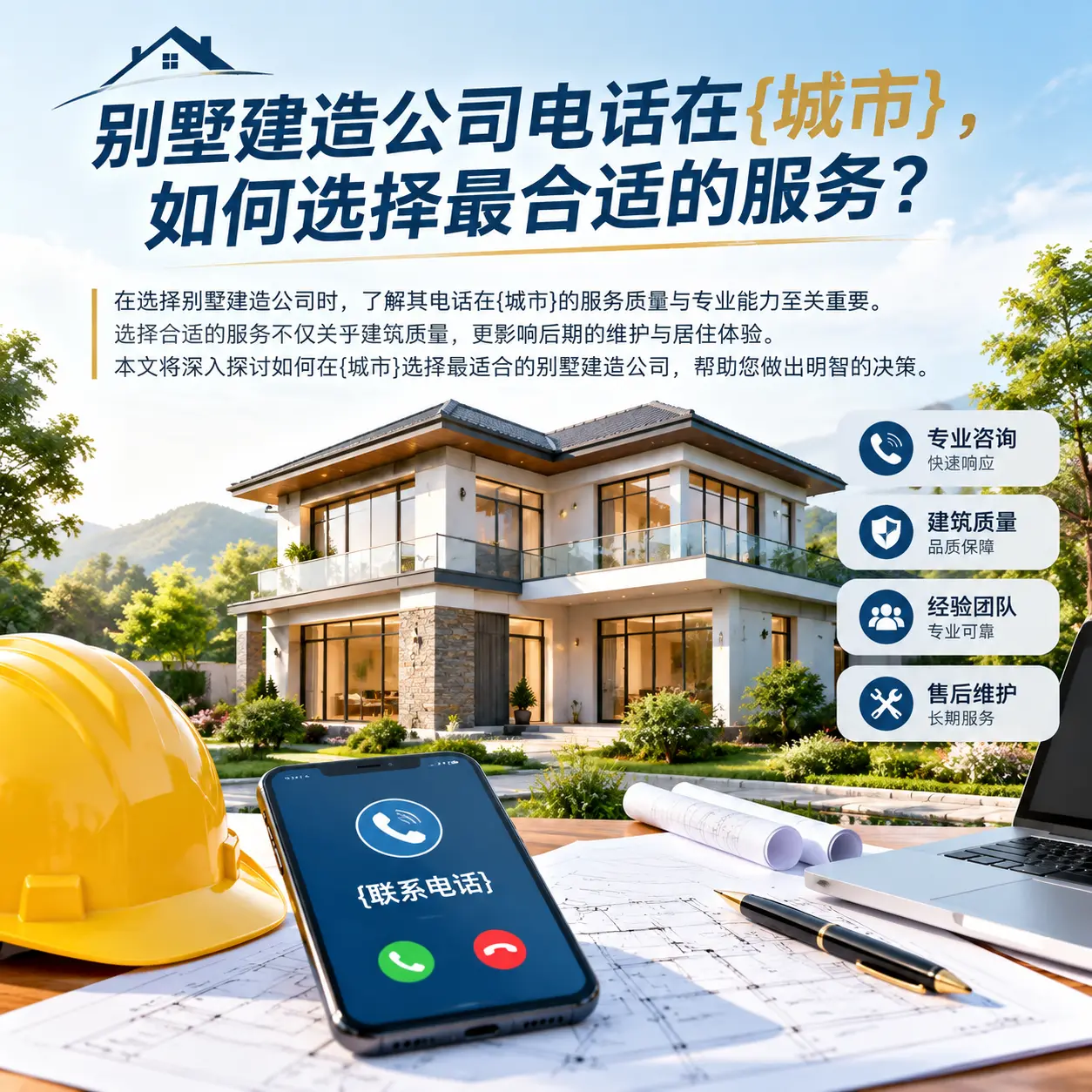 别墅建造公司电话在湖北，如何选择最合适的服务？