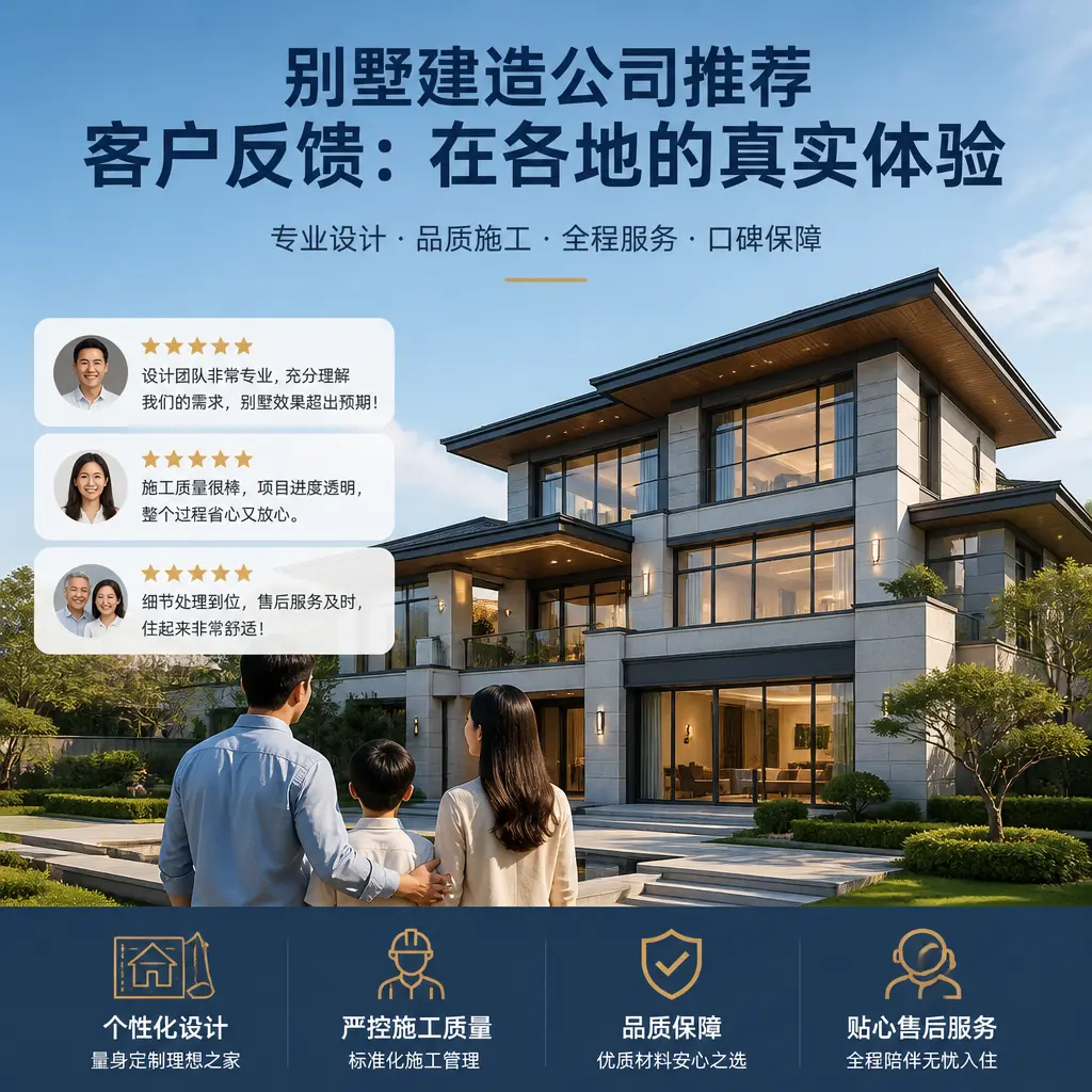 别墅建造公司推荐的客户反馈：在 湖北 的真实体验