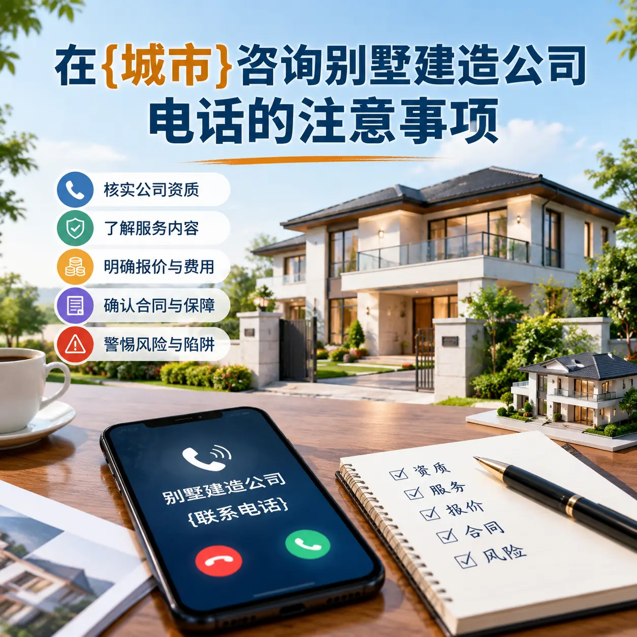 在湖北咨询别墅建造公司电话的注意事项