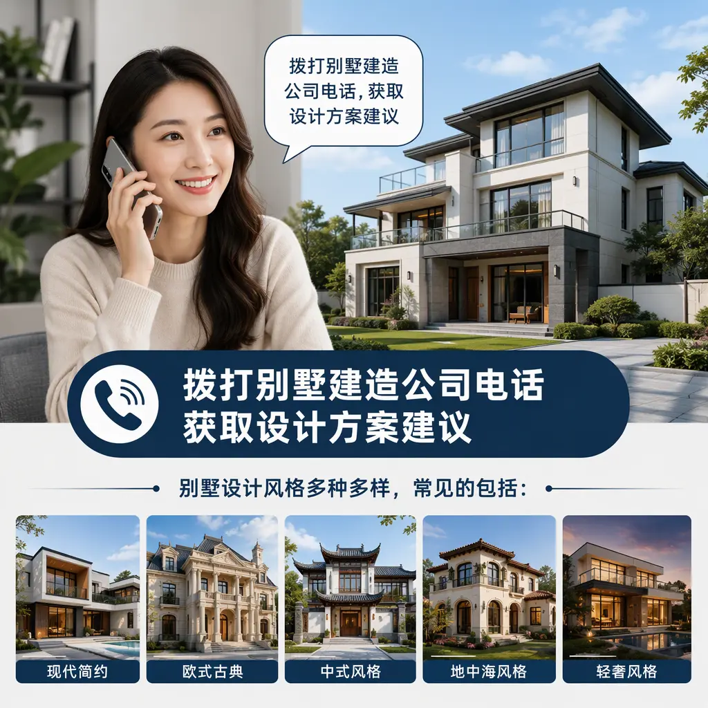 拨打湖北别墅建造公司电话,获取设计方案建议