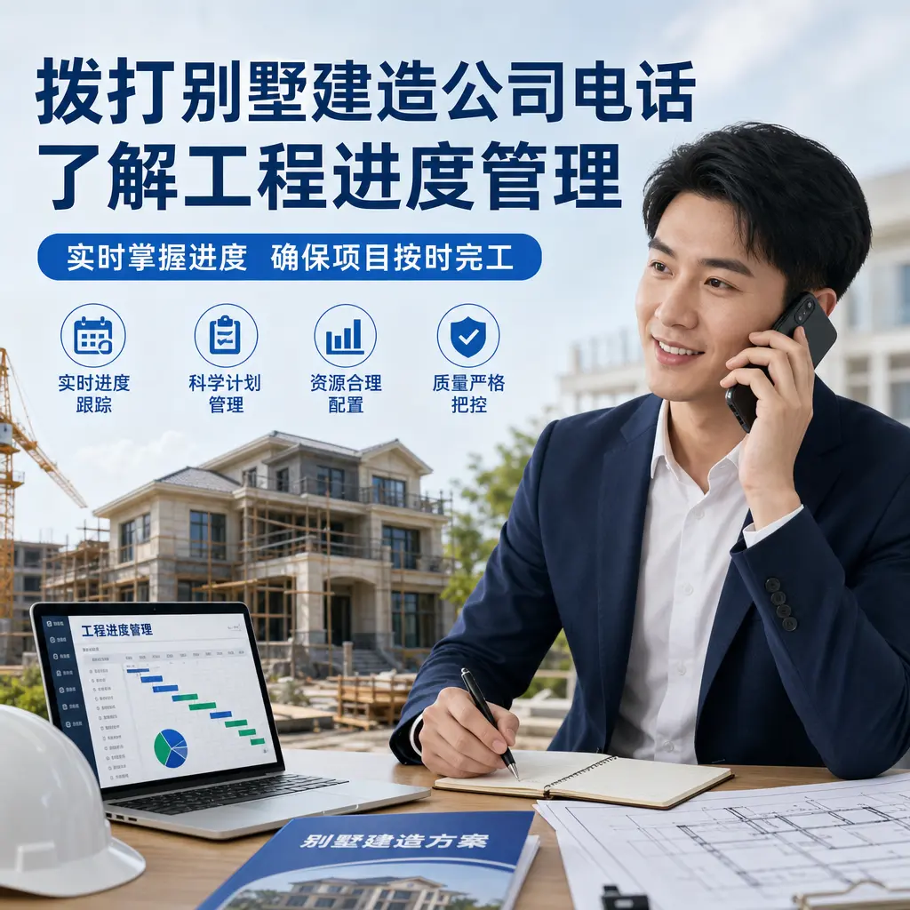 拨打湖北别墅建造公司电话，了解工程进度管理