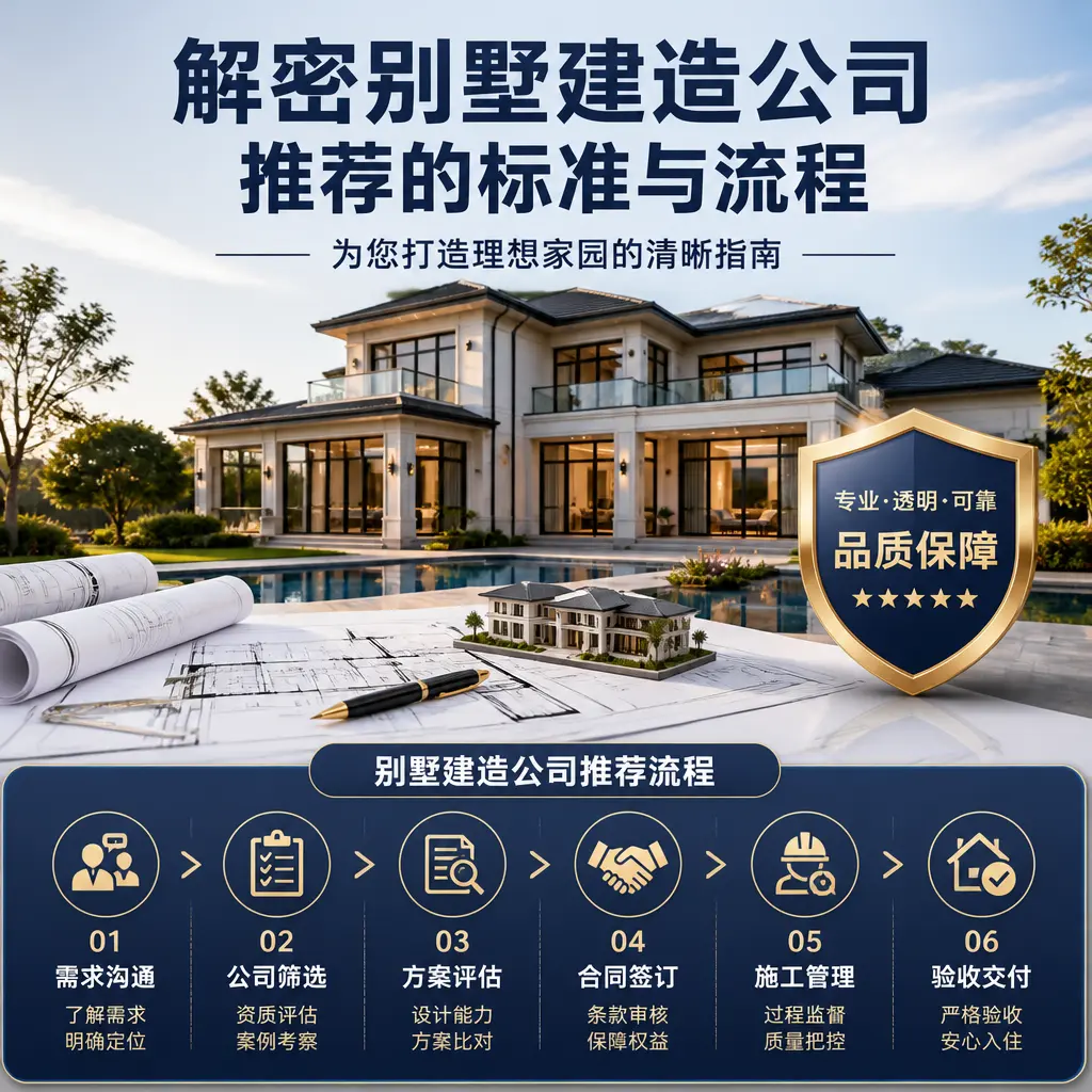 解密别墅建造公司推荐的标准与流程在 湖北