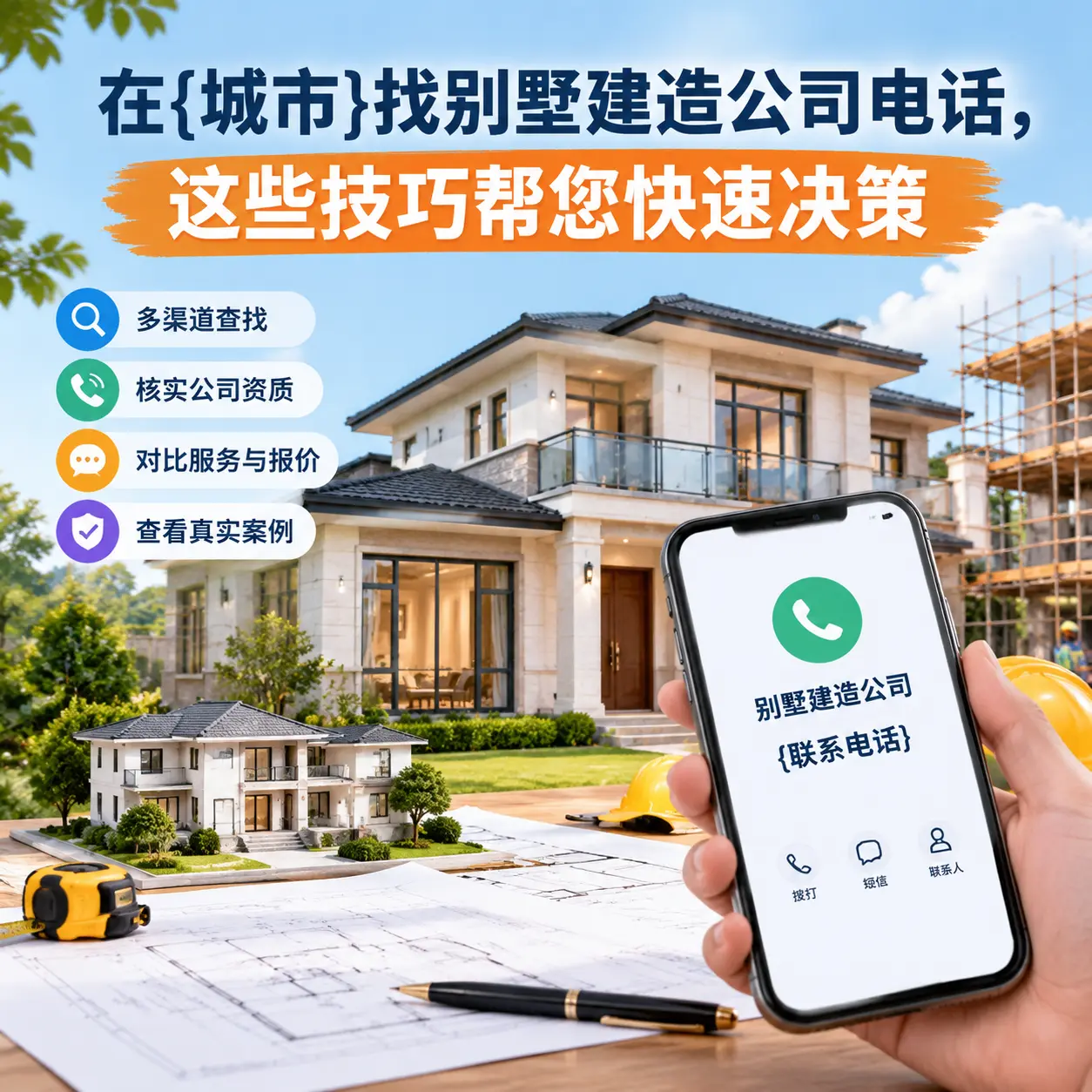 在湖北找别墅建造公司电话,这些技巧帮您快速决策