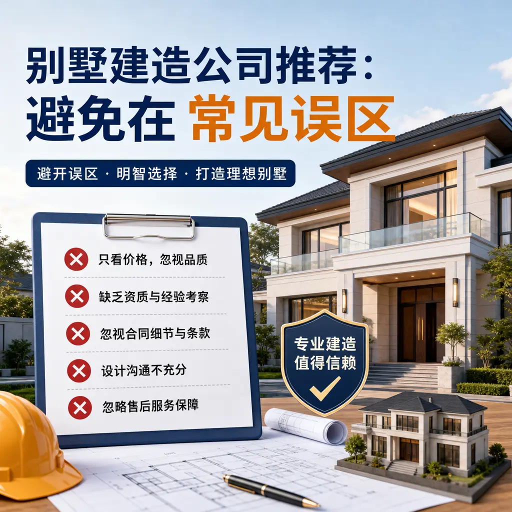 别墅建造公司推荐：避免在 湖北 的常见误区