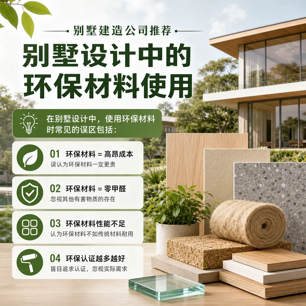别墅建造公司推荐： 湖北 别墅设计中的环保材料使用