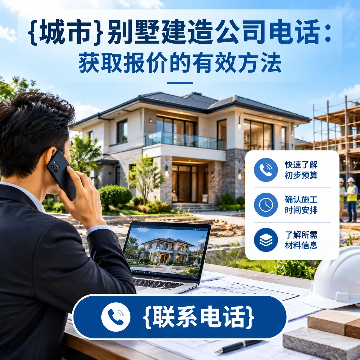 湖北别墅建造公司电话:获取报价的有效方法