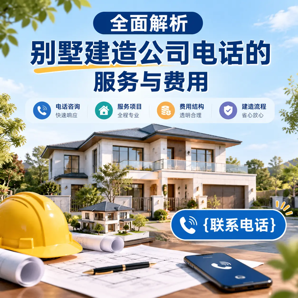 全面解析湖北别墅建造公司电话的服务与费用